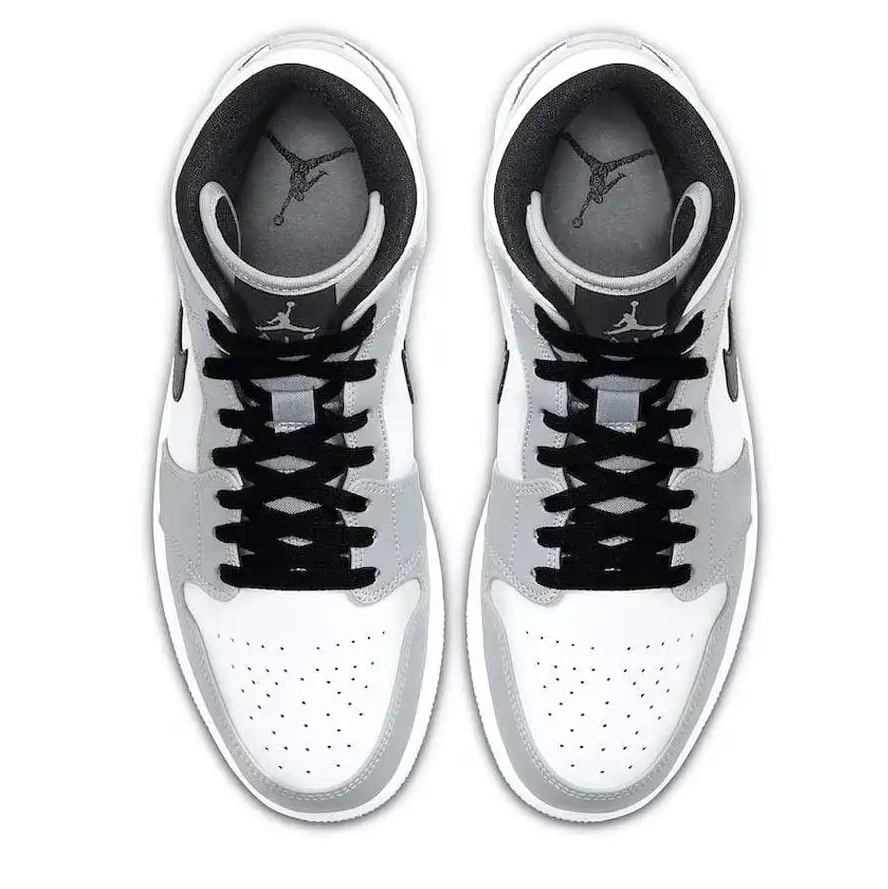 Jordan Smoke Mid 1 Grey Air 0605